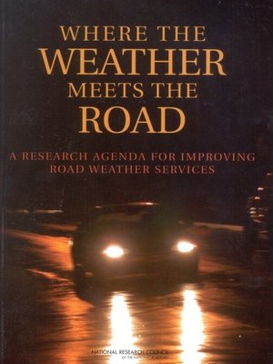 cover image of Where the Weather Meets the Road